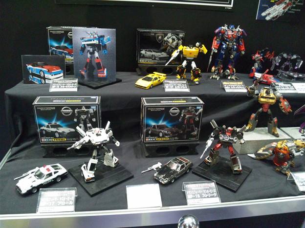 Tokyo Toy Show 2013 - Masterpiece Transformers Display with MP-12T